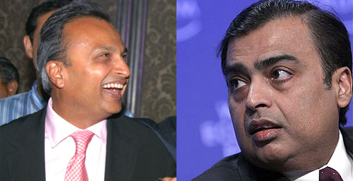 The two Ambani brothers have moved higher on Forbes' latest list of ...